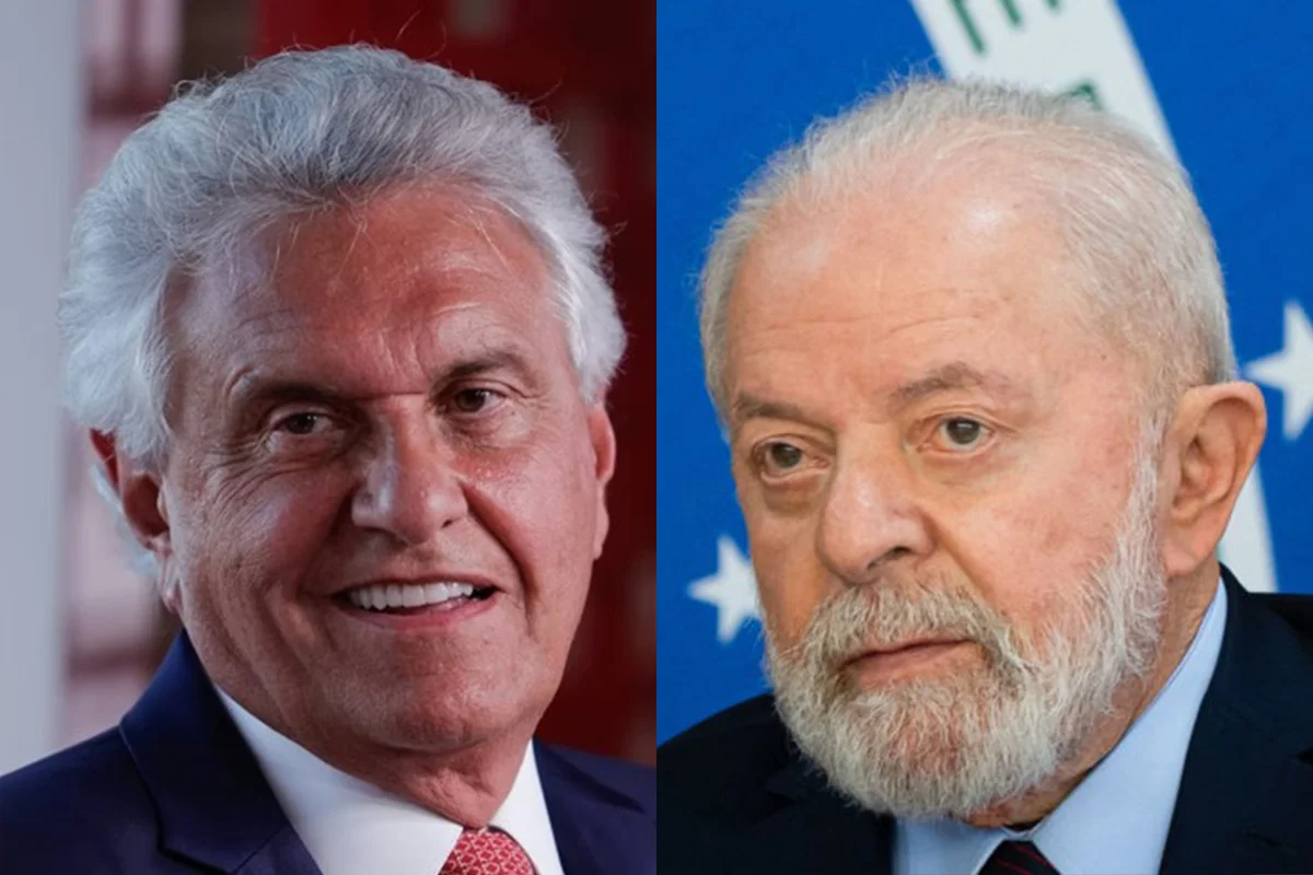 Lula e Ronaldo Caiado