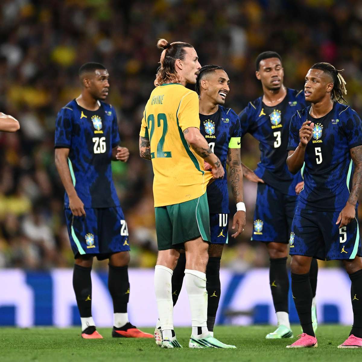 Quem foi bem e quem foi mal no reencontro em amistoso entre Brasil e Austrália