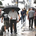 Se vienen 48 horas de lluvias, ráfagas del sur y marcado descenso térmico
