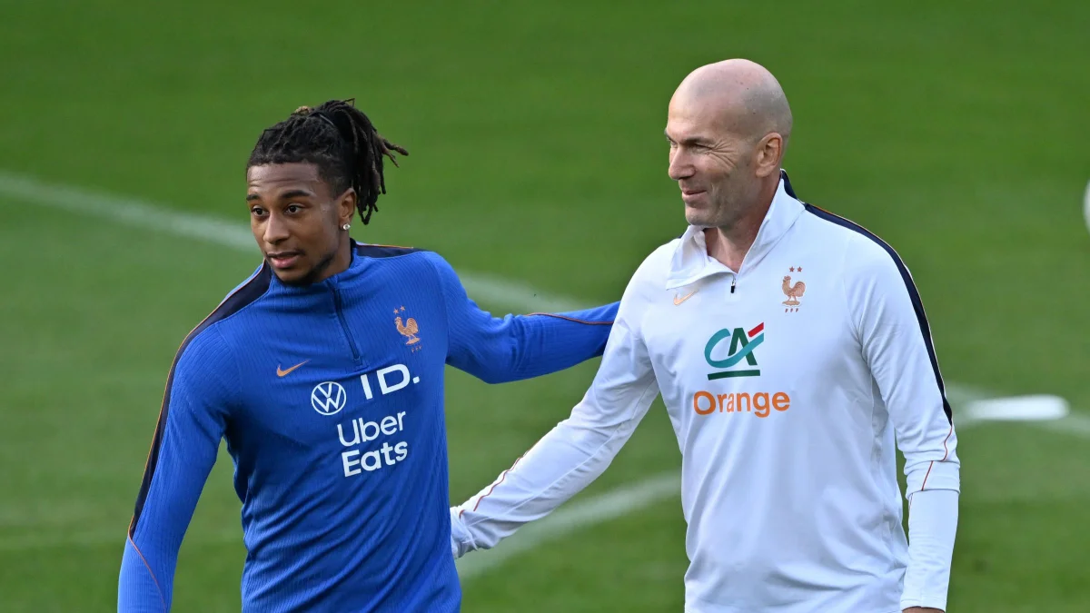 Zidane se rende a Olise após golaço contra Bélgica: "Puro Talento"