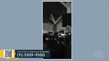 Aeroporto de Viracopos amanhece sem energia elétrica e registra filas