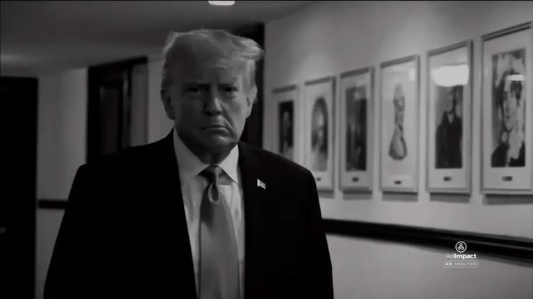 ‘Pago pelo governo dos EUA’: Trump usa anúncio da campanha de 2024 como propaganda de sua gestão