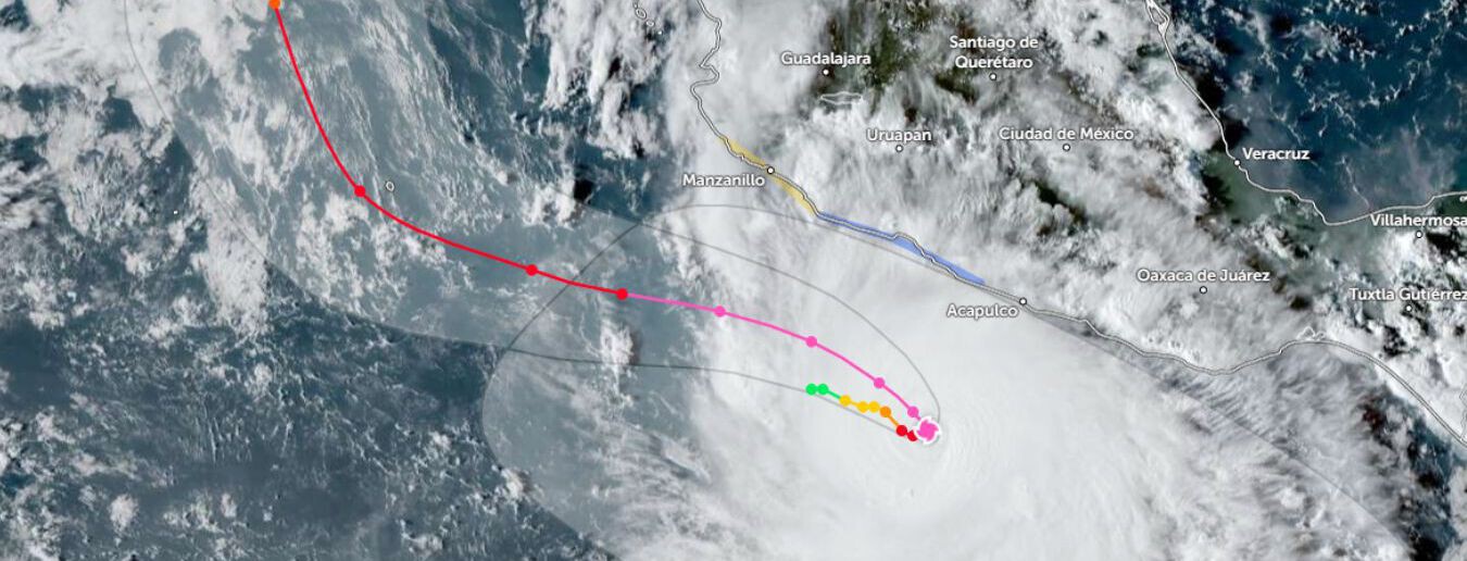Polo já é o segundo furacão mais forte do Pacífico Oriental: apenas Patricia o supera, que atingiu terra em 2015.