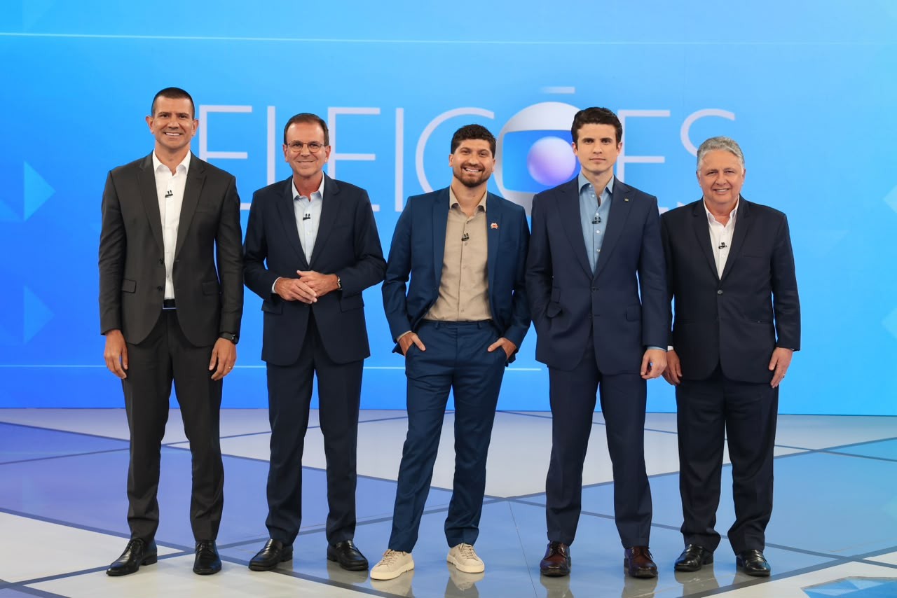 Veja o que disseram os candidatos ao governo após o debate do RJ