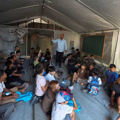 Gaza students return to in-person schooling for first time in 3 years