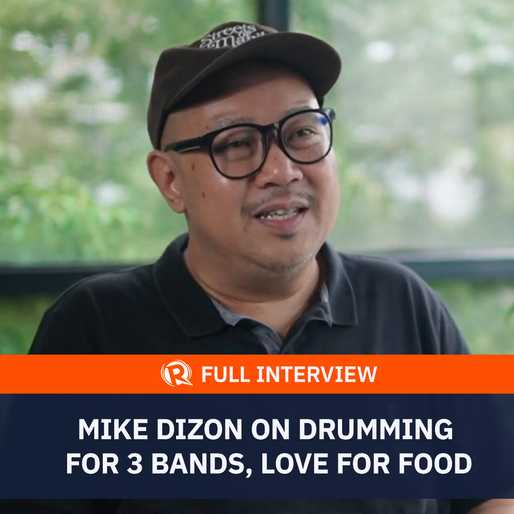 FULL INTERVIEW: Mike Dizon on drumming for 3 bands, love for food
