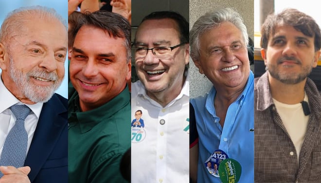Lula vai para o Nordeste; Flávio Bolsonaro foca Sudeste; veja agenda dos candidatos na reta final das eleições
