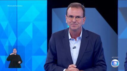 Debate RJ: Eduardo Paes (PSD) faz suas considerações finais