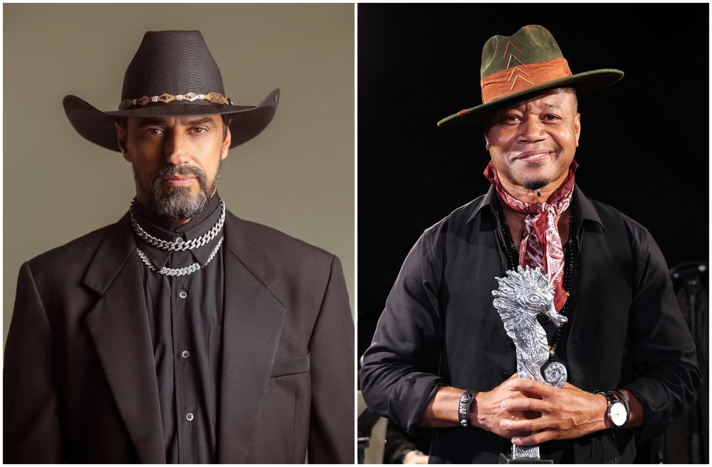 Alberto Cowboy estreia como ator em longa internacional ao lado de Cuba Gooding Jr. — Foto: @marciofariasfoto/ Getty Images