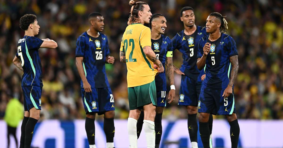 Quem foi bem e quem foi mal no reencontro em amistoso entre Brasil e Austrália