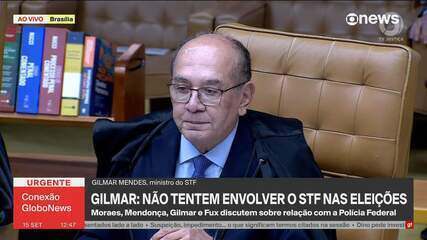 'Quem é o vazador geral da República?', questiona Gilmar Mendes
