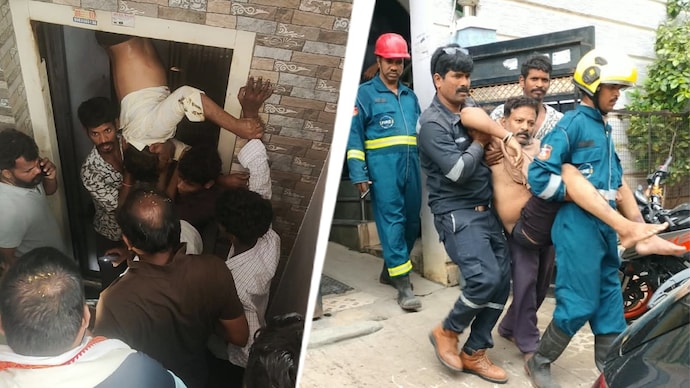 Hyderabad lift accident