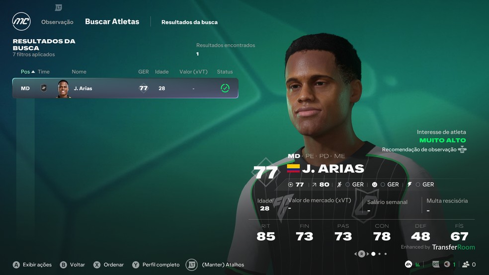 EA FC 27: 15 jogadores para contratar gratuitamente no Modo Carreira
