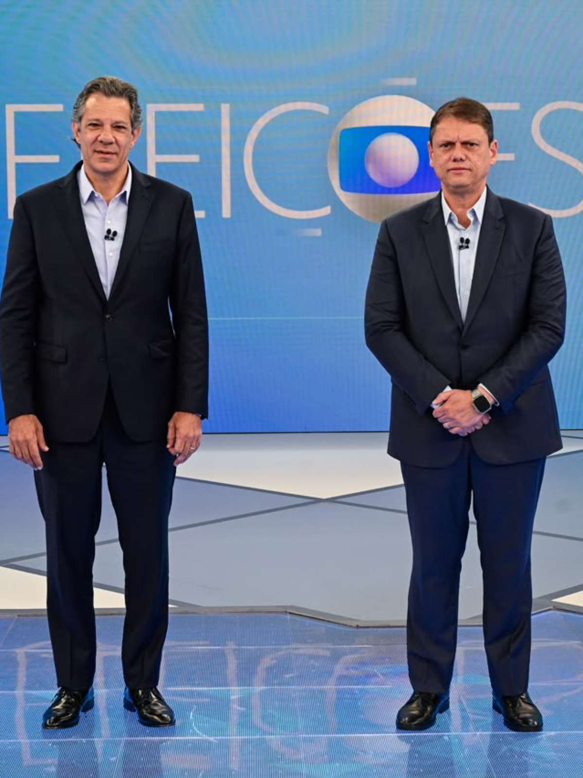 Tarcísio e Haddad participam do debate da Globo; acompanhe ao vivo