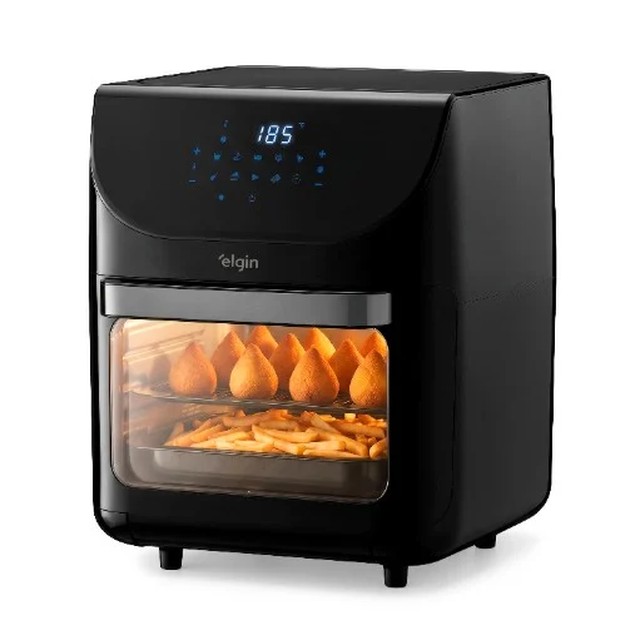 Cozinha pequena? Elgin lança air fryers de 16L e 12L que funcionam como forno