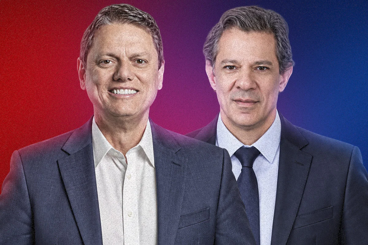 Paraná Pesquisas: Tarcísio (50,7%) bate Haddad (33,3%) no 1º turno em SP