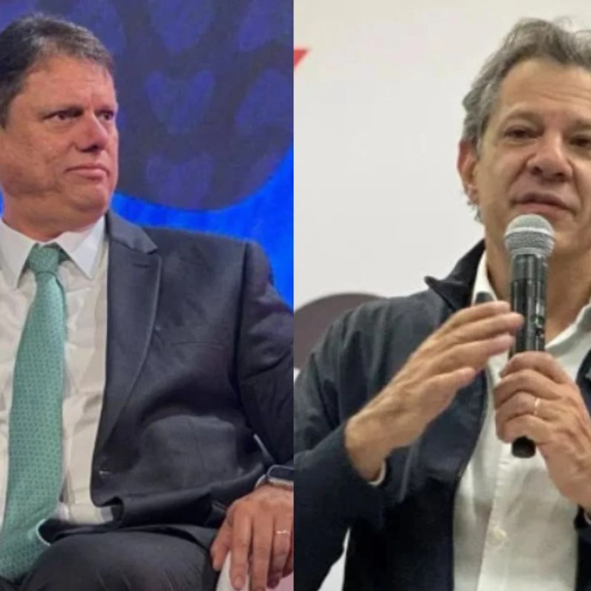 Atlas: Haddad tem 40,1%, e Tarcísio, com 53,3%, venceria ainda no 1° turno