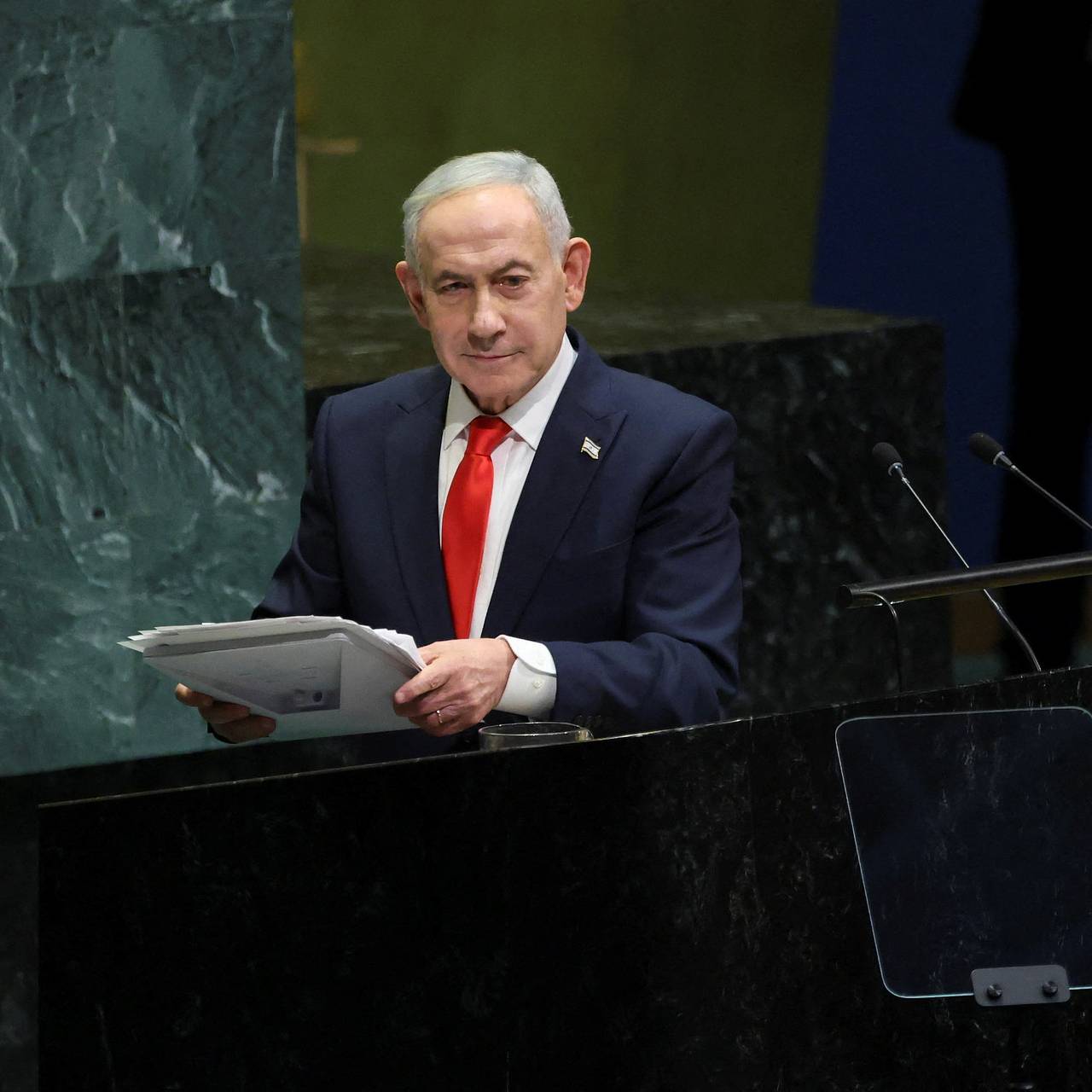 Netanyahu exibiu-se orgulhoso com seu pager na ONU