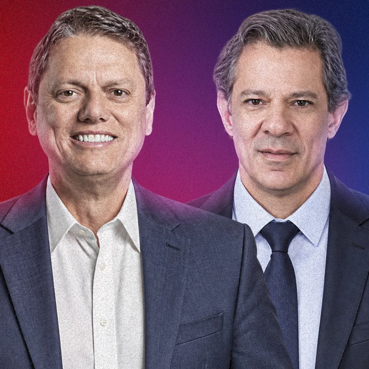 Disputa em SP: Tarcísio e Haddad se enfrentam em debate na TV nesta terça