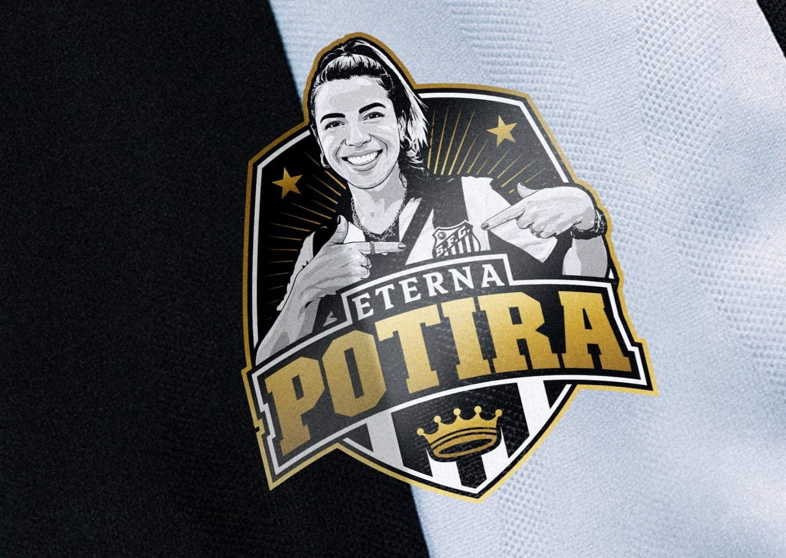 Santos vai homenagear influenciadora em uniforme contra o São Paulo Divulgação
