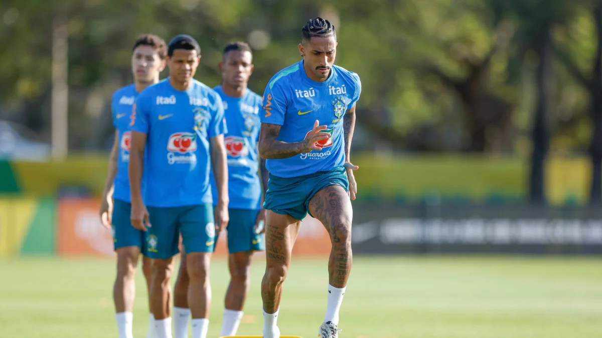 Veja como foi o treino da Seleção Brasileira nesta terça-feira (22/9)