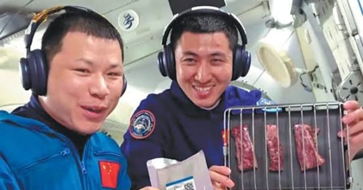Comida assada no espaço? Como funciona a air fryer chinesa projetada para fora da Terra