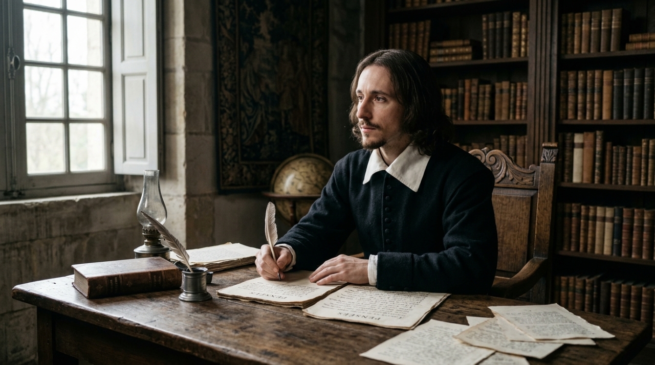 Blaise Pascal, filósofo francês: “O coração tem razões que a própria razão desconhece” — a frase de 1670 que ainda explica escolhas que ninguém entende