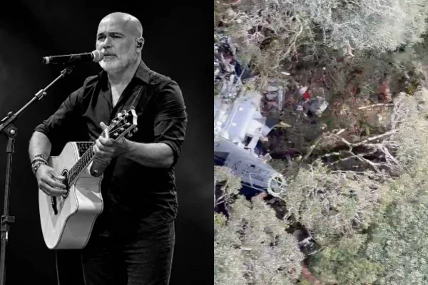 Sérgio Reis emociona com mensagem a Rick e mortos em queda de helicóptero