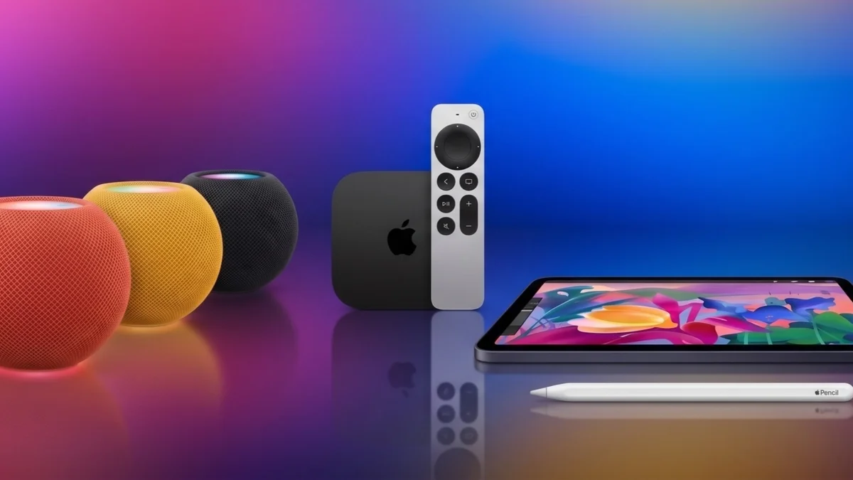 Imagem da matéria: Apple pode lançar novos iPad mini, HomePod mini e Apple TV antes de 2027