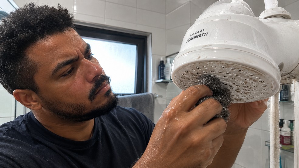 10 dicas para limpar os furinhos do chuveiro e melhorar o jato de água