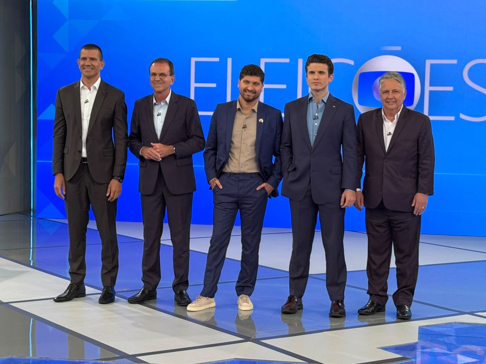 Debate no RJ tem ataques a Paes e Ruas e discussões sobre alianças políticas, segurança, educação e transporte