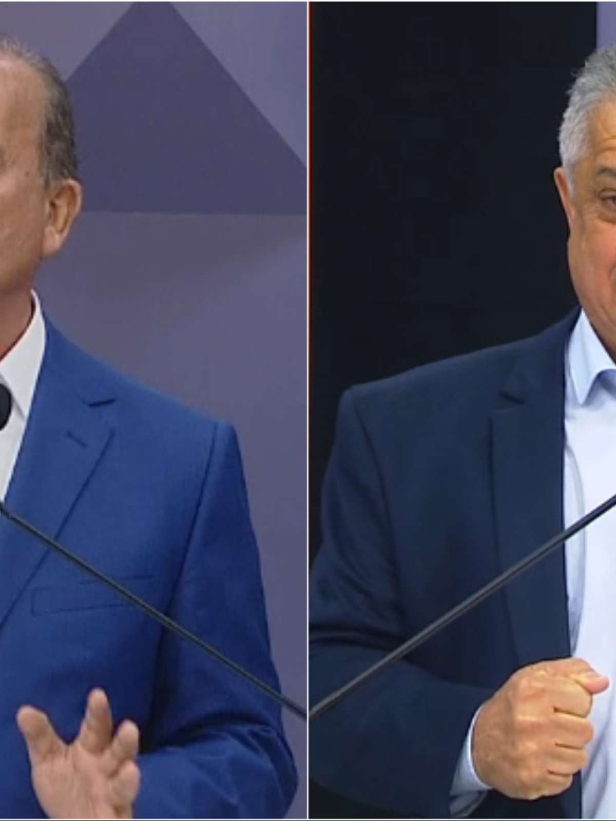 Debate em SC: Jorginho Mello cita escândalo com vídeo pornô e troca acusações com João Rodrigues