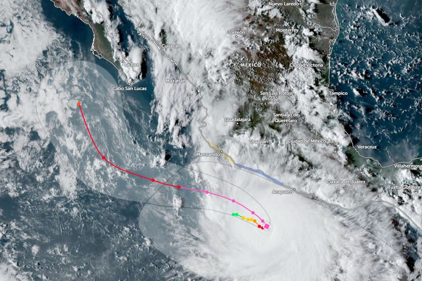 Polo já é o segundo furacão mais forte do Pacífico Oriental: apenas Patricia o supera, que atingiu terra em 2015.