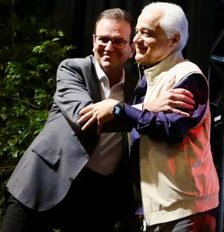 Eduardo Paes e Roberto Medina Foto: Reprodução/Instagram