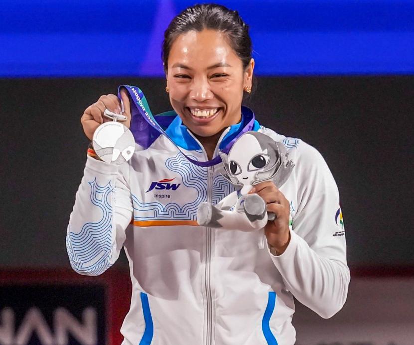 O plano que ajudou Mirabai Chanu a conquistar a medalha de prata nos Jogos Asiáticos
