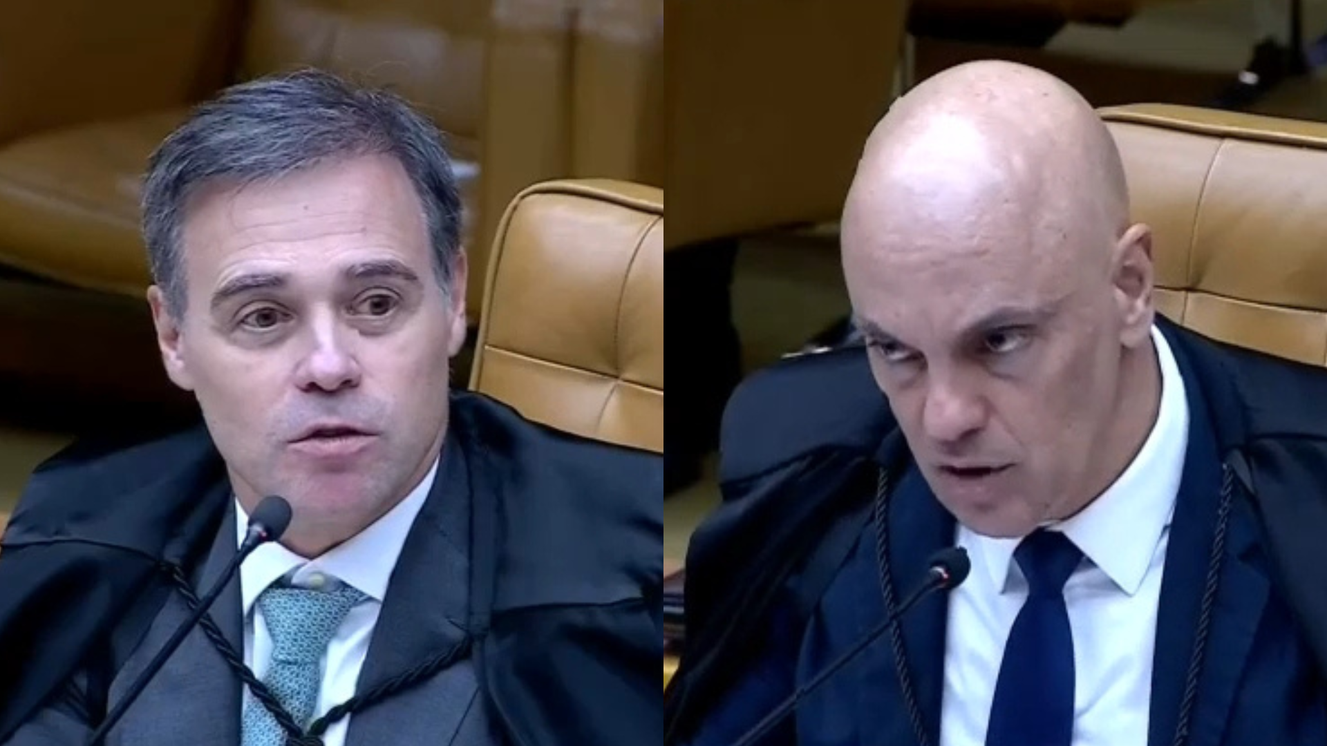 Moraes diz que Mendonça agiu em conluio com jornalista; assista ao embate entre os dois