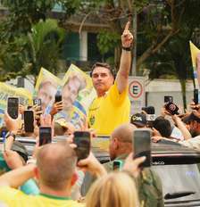 Em agenda no Rio, Flávio Bolsonaro cobra divulgação de investigações sobre Lula, Master e INSS Foto: Charles Vieira/Campanha Flávio Bolsonaro