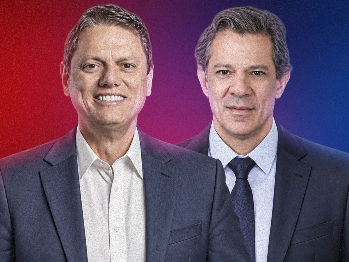Paraná Pesquisas: Tarcísio (50,7%) bate Haddad (33,3%) no 1º turno em SP