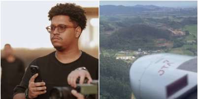 Paulo Soares compartilhou imagens da viagem e escreveu: 'Acho que nasci pra isso' Foto: Reprodu&ccedil;&atilde;o/Instagram