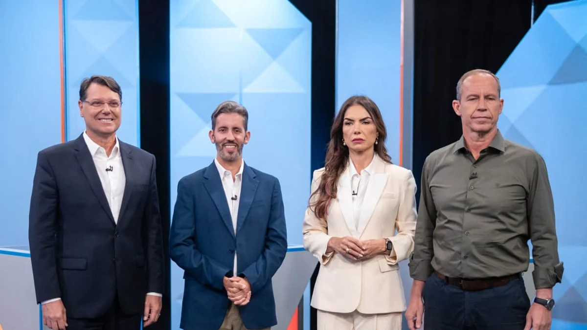 Eleições: sem Celina, candidatos ao GDF fazem debate a 4 dias do 1º turno