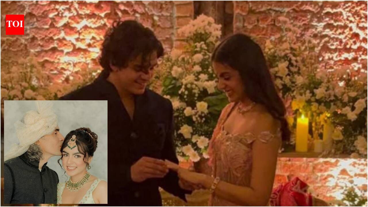 A filha do cineasta Imtiaz Ali, Ida Ali, se noivou de Krish Agarwal; o cineasta oferece as bênçãos - Veja a foto