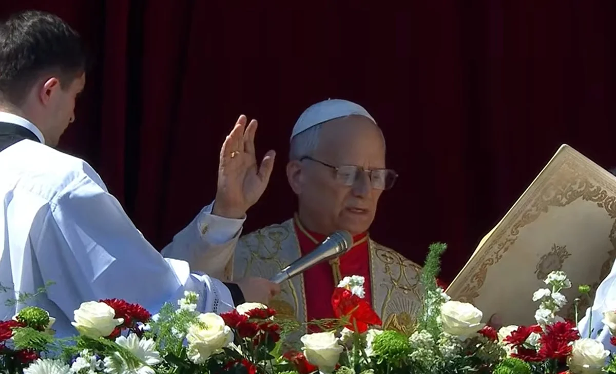 Papa Leão XIX celebra missa de Páscoa - Metrópoles