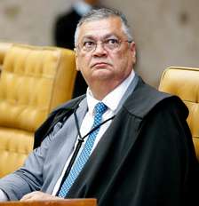 Ministro Flávio Dino durante sessão no STF Foto: Sophia Santos/STF