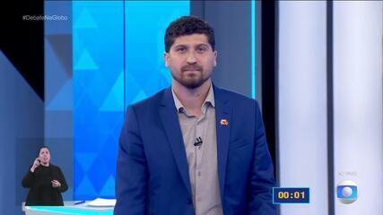 Debate RJ: William Siri (Psol) faz suas considerações finais