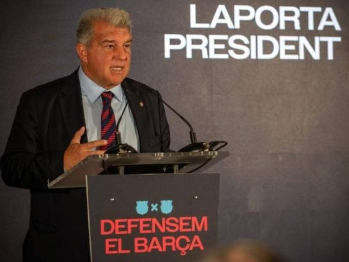 Presidente do Barcelona admite preocupação com Raphinha