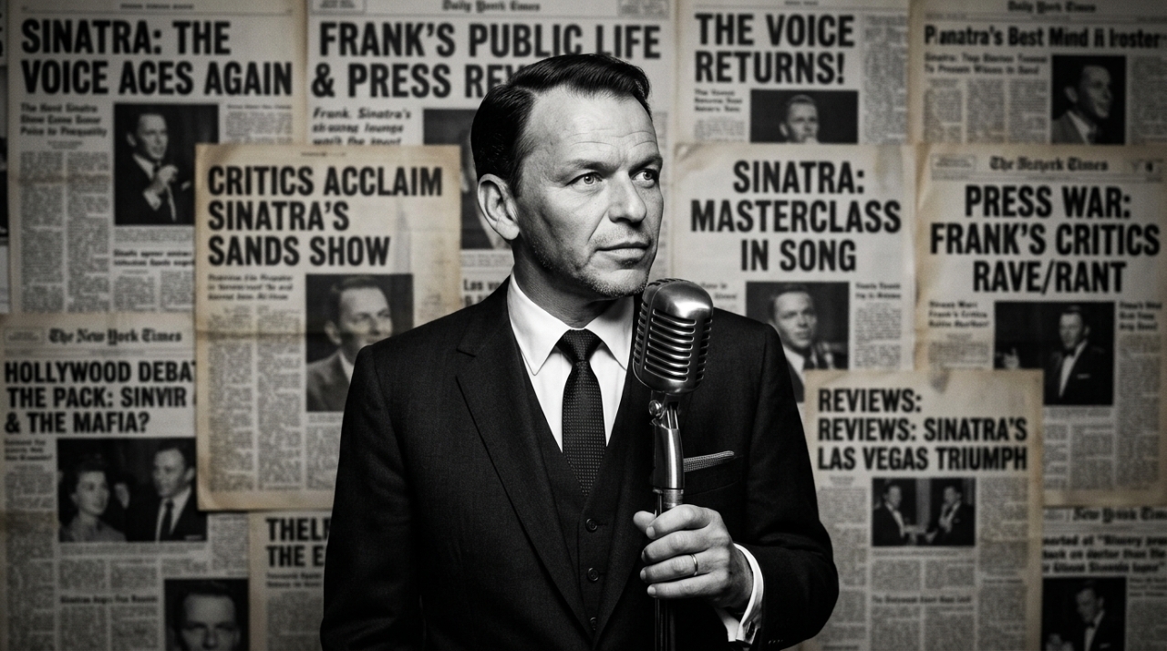 Citação do dia de Frank Sinatra: “Nada do que dizem ou escrevem sobre mim me incomoda, exceto quando incomoda” — a confissão honesta sobre lidar com críticas