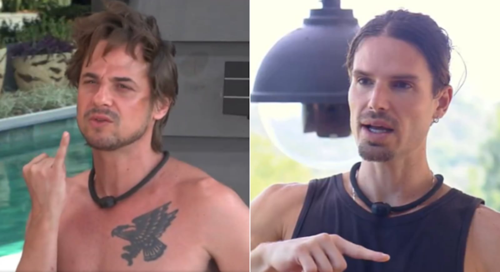 Daniel e Jônatas romperam a amizade em A Fazenda Reprodução/RecordPlus