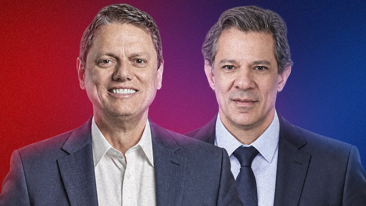 Paraná Pesquisas: Tarcísio (50,7%) bate Haddad (33,3%) no 1º turno em SP
