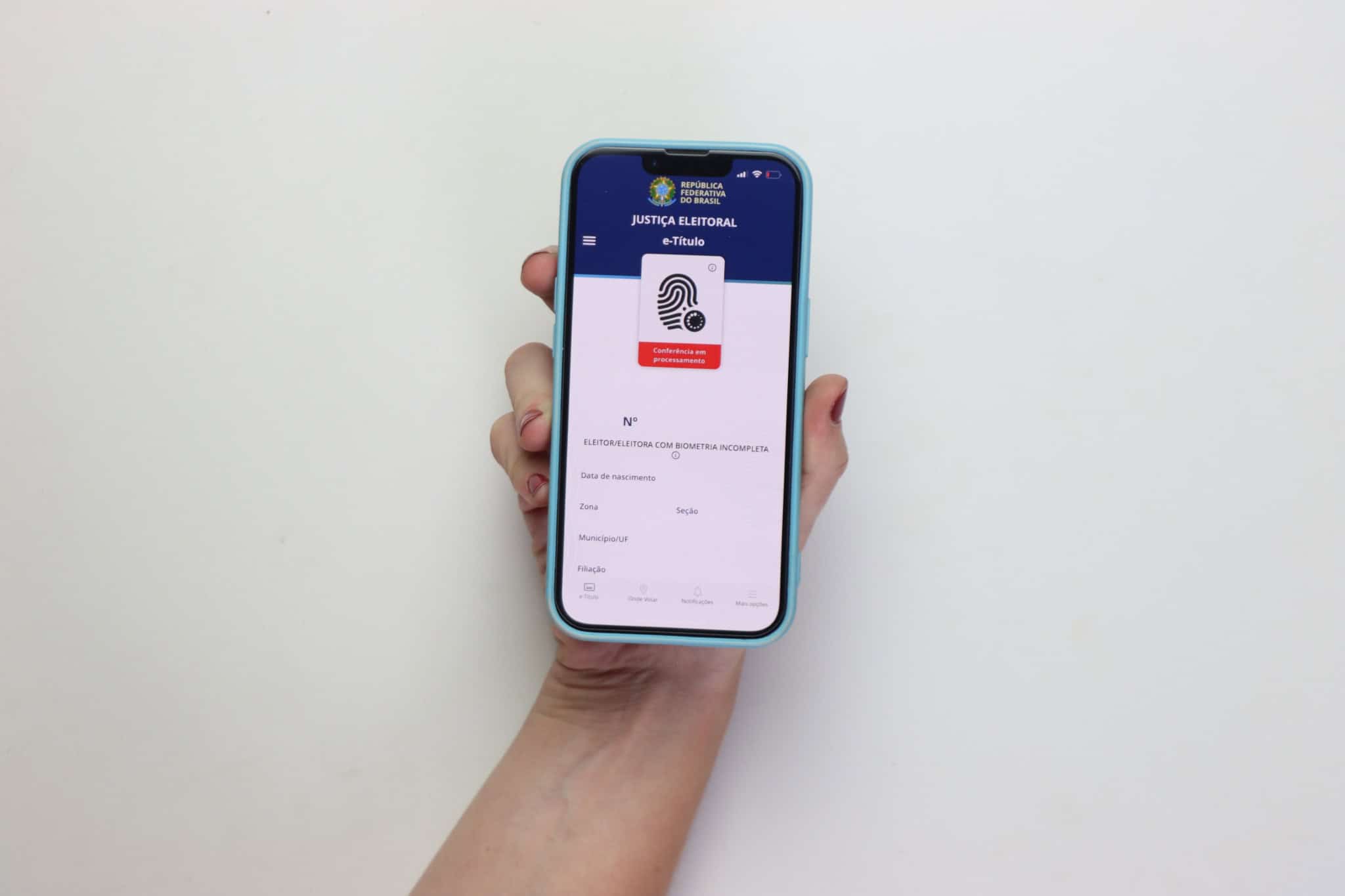 Título de eleitor pode ser acessado pelo app e-Título