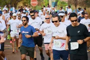Largada dos 21 km da Meia Maraton Metrópoles